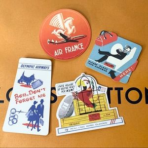 NEW Louis Vuitton Airline Labels